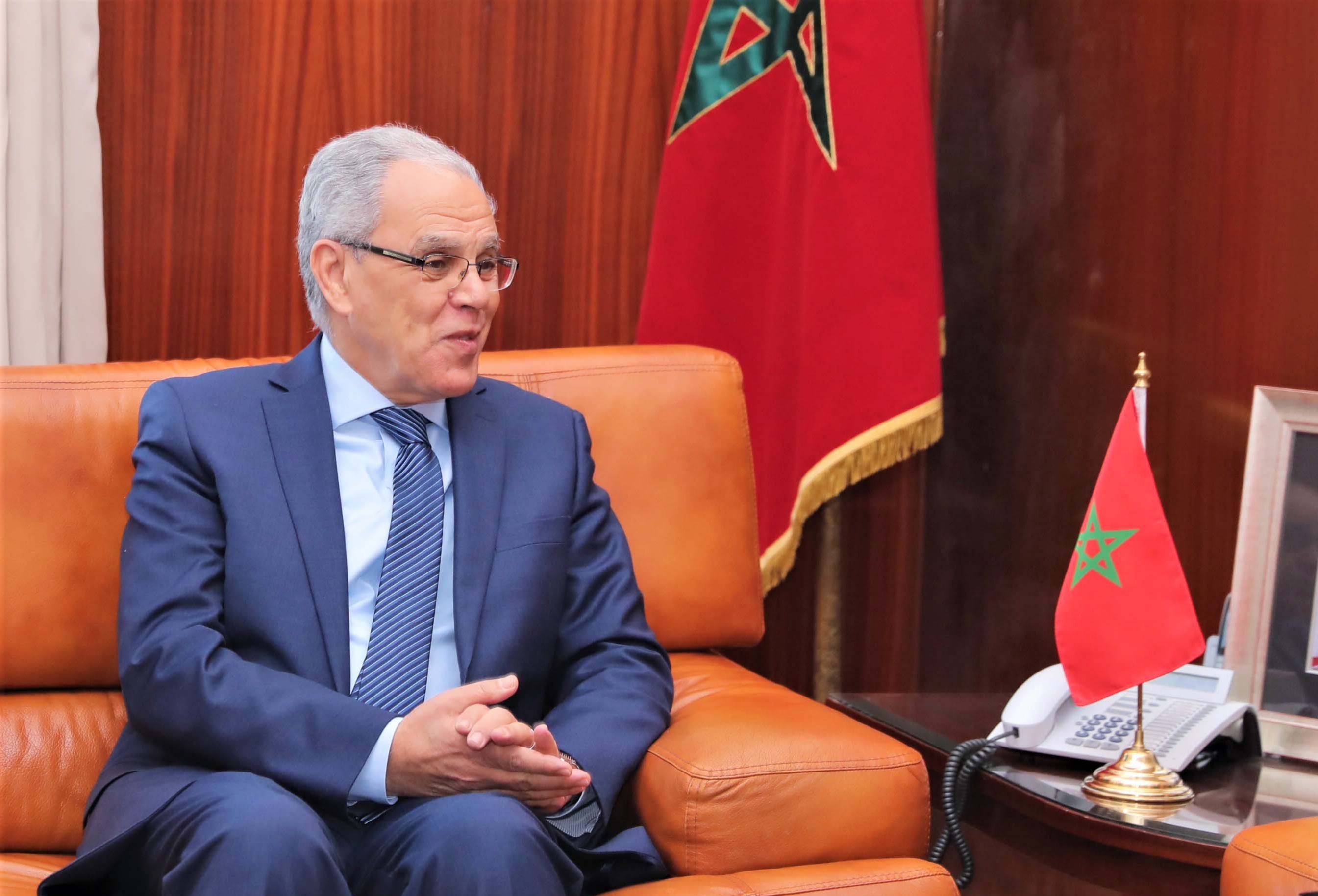 Abdeltif Loudyi s’entretient à Rabat avec le Général de Corps d’Armée britannique