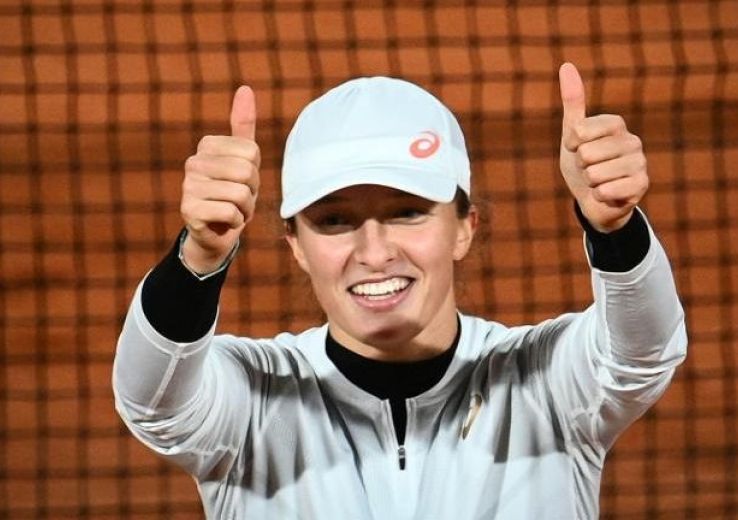 Roland-Garros: la Polonaise Iga Swiatek (19 ans) en finale