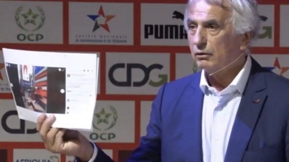 Lion de l'Atlas: quand Halilhodzic sort un post mémorable de Hamdallah