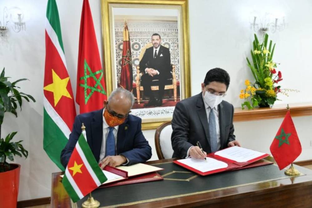 Ouverture d'un Consulat du Suriname à Dakhla: Le Maroc et le Suriname renforcent leur relation