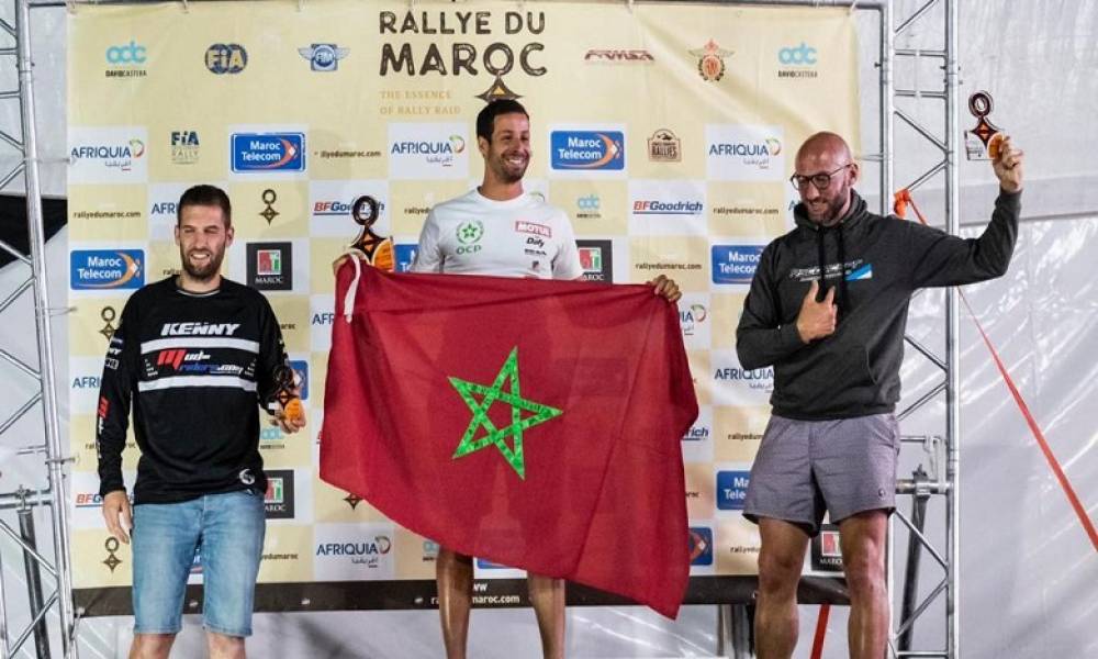 Rallye du Maroc: Amine Echiguer remporte son 1er titre majeur en catégorie moto Endurocup