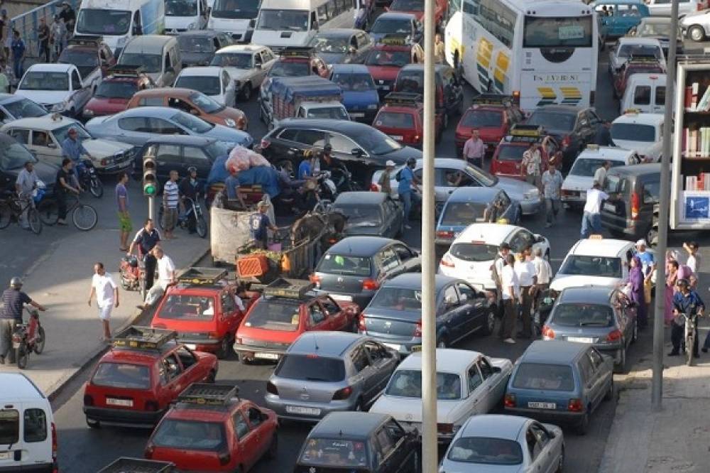 Les grands chantiers ouverts à Casablanca à l'origine de la congestion de la circulation