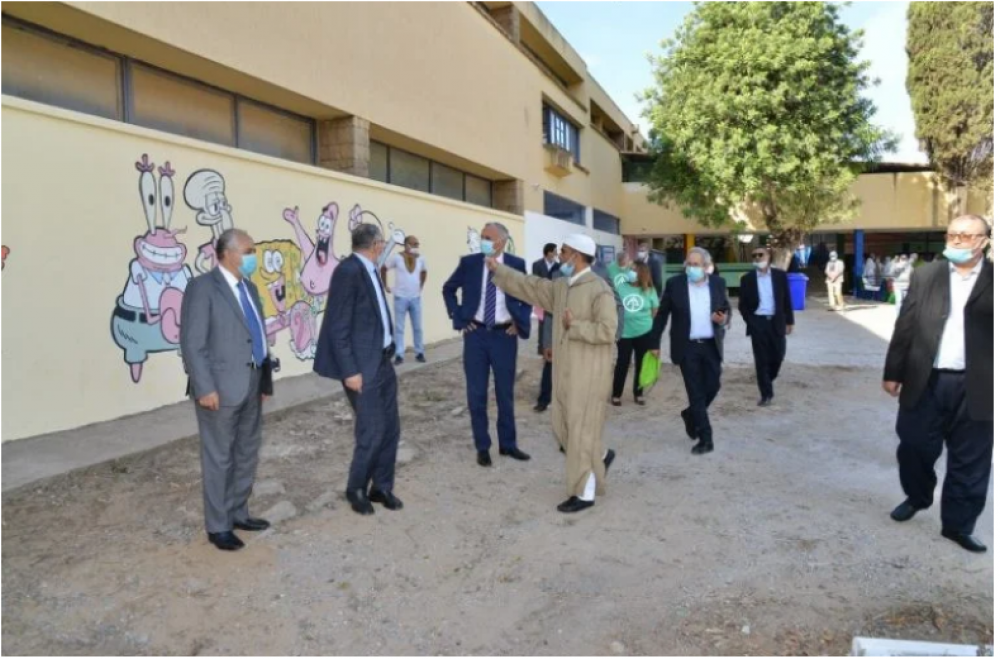 Finalisation des travaux de rénovation de deux écoles publiques par international Paper Maroc