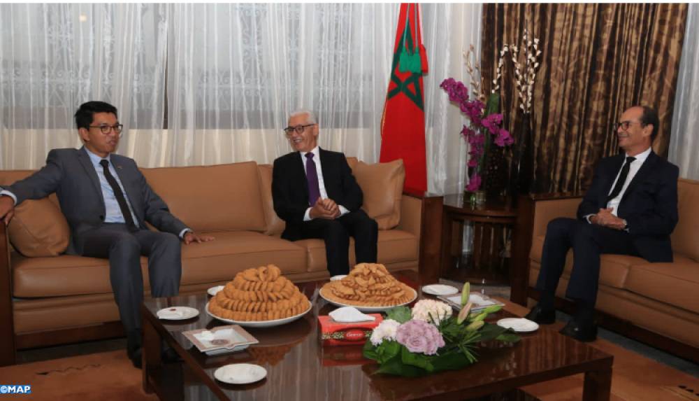 Arrivée au Maroc de M. Andry Rajoelina, président de la république de Madagascar