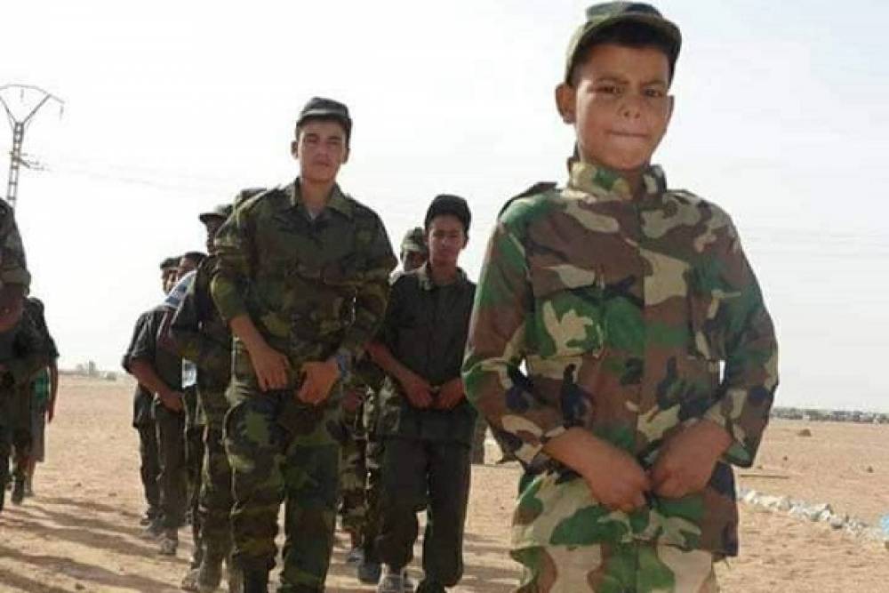Le Polisario utilise les enfants comme soldats et comme instrument de propagande
