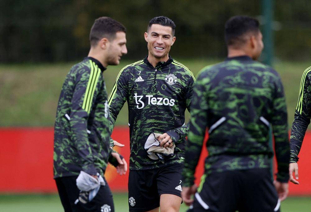 Premier League : Cristiano Ronaldo de retour à l'entrainement avec le groupe professionnel de Manchester United