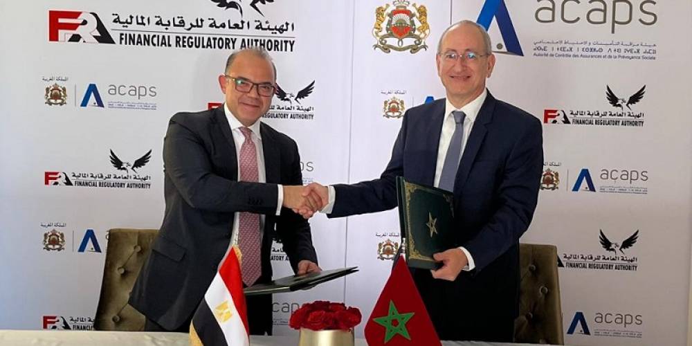 L’ACAPS scelle un MoU avec la Financial Regulatory Authority d’Egypte