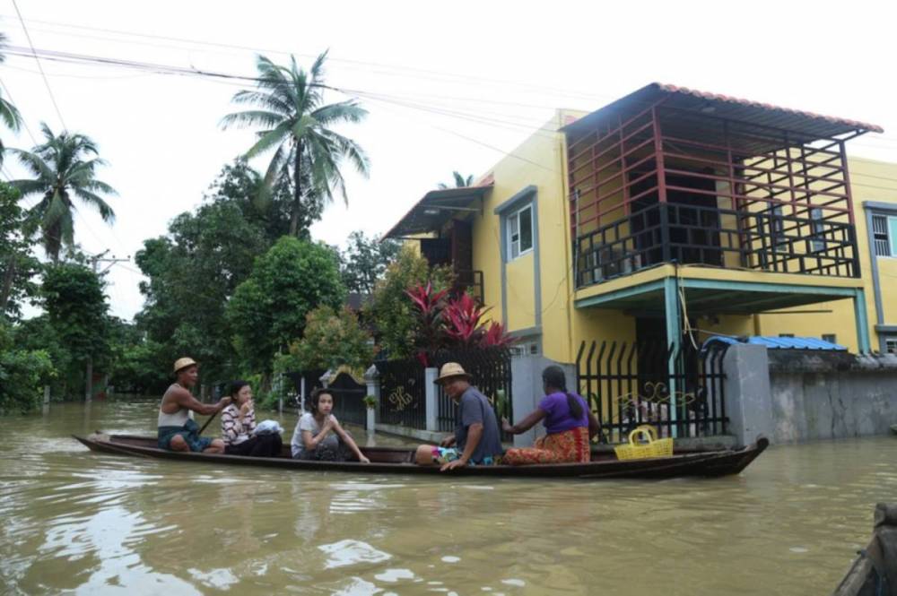 Myanmar: Plus de 10 mille déplacés à cause d'inondations