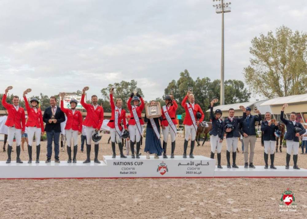 Morocco Royal Tour de saut d'obstacles : La sélection belge remporte la Coupe des Nations 2023