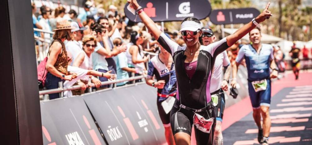 Amal Adyel, figure du triathlon marocain, se prépare pour le Championnat du Monde VinFast IRONMAN Féminin