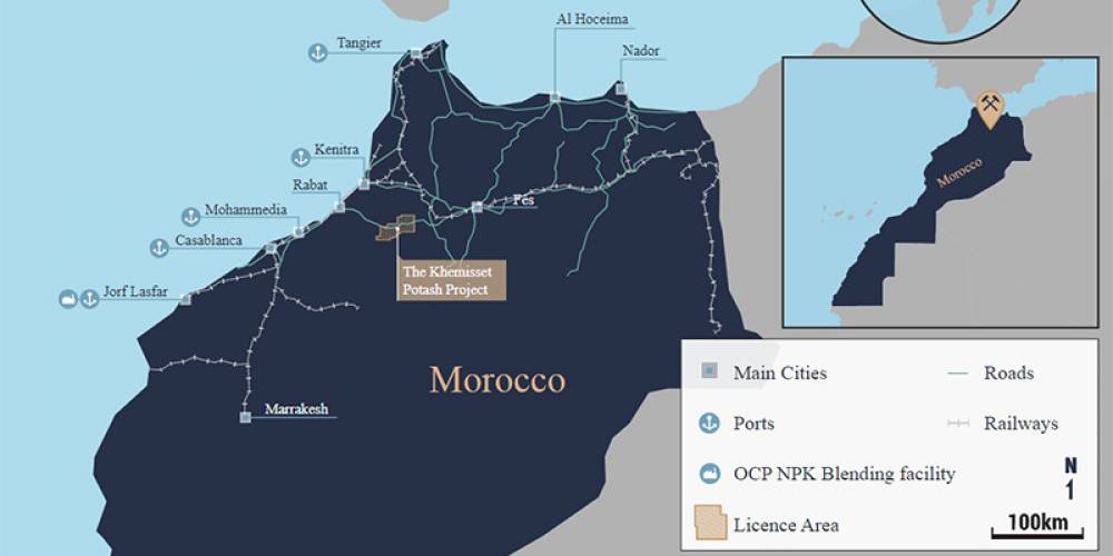 Potasse de Khemisset : Le projet d'Emmerson Plc dans le flou