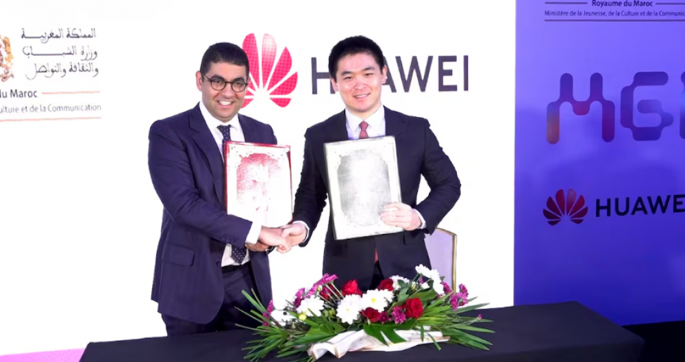 Mehdi Bensaïd signe une convention avec le géant chinois Huawei pour la création d’un écosystème du gaming au Maroc