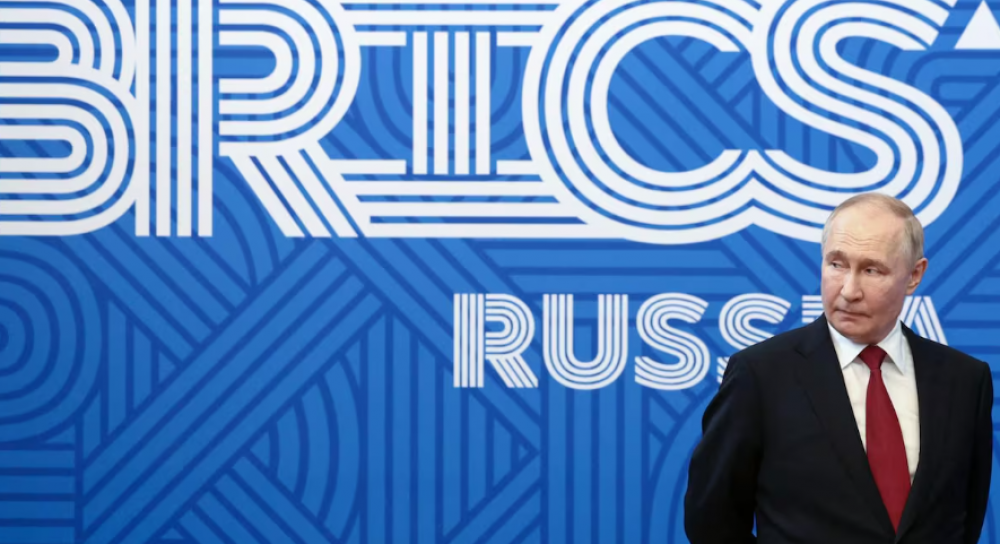 Russie: entretien très attendu entre Poutine et Guterres au sommet des Brics