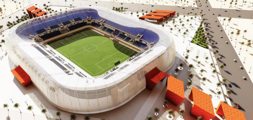 Infrastructures: 231 millions de dirhams pour construire le Grand stade de Dakhla