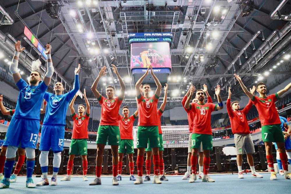 Futsal/Classement FIFA: les Lions de l'Atlas perdent une place