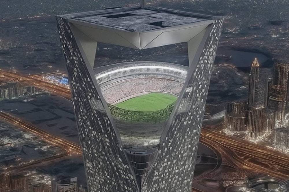 L’Arabie saoudite dévoile le « Sky Stadium », suspendu à 350 mètres du sol pour le Mondial 2034
