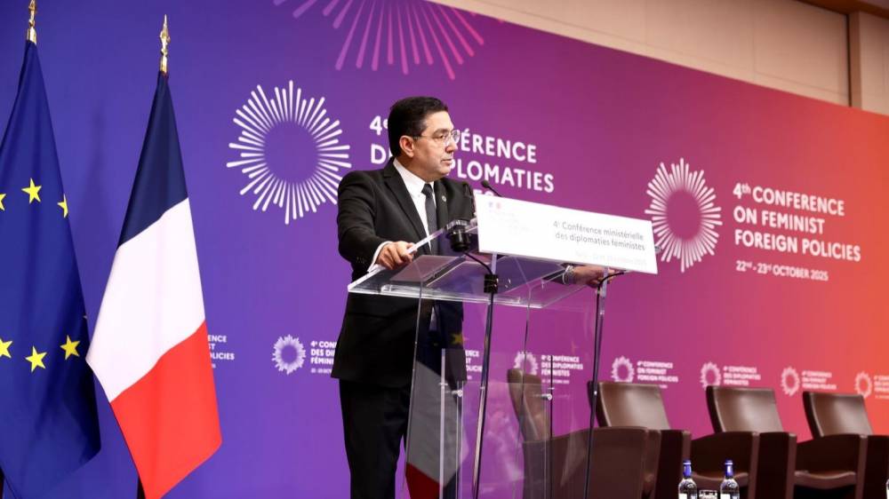4e Conférence des diplomaties féministes à Paris: Sous l’impulsion de SM le Roi, le Maroc a engagé "une marche irréversible" vers l’égalité femmes-Hommes (Nasser Bourita)