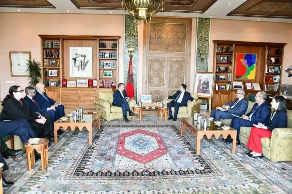 Bourita s'entretient avec une délégation de l'intergroupe parlementaire italien de "Soutien à l'initiative d'Autonomie au Sahara"