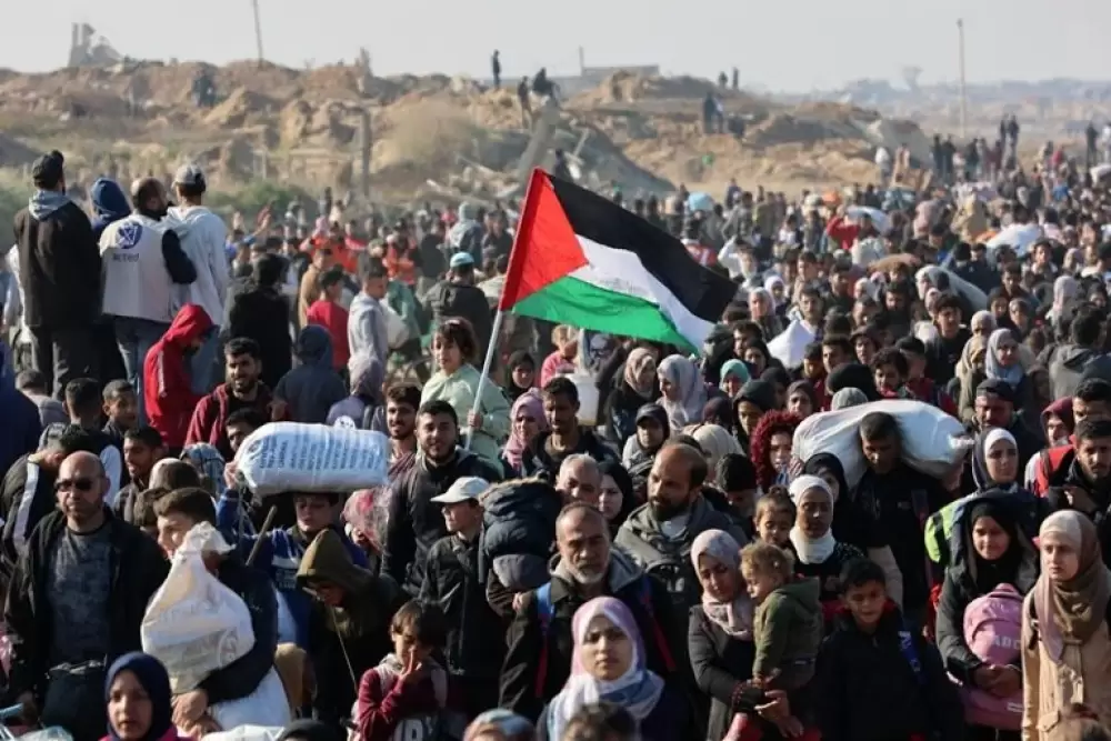 Cessez-le-feu à Gaza, des milliers de déplacés sur le chemin du retour