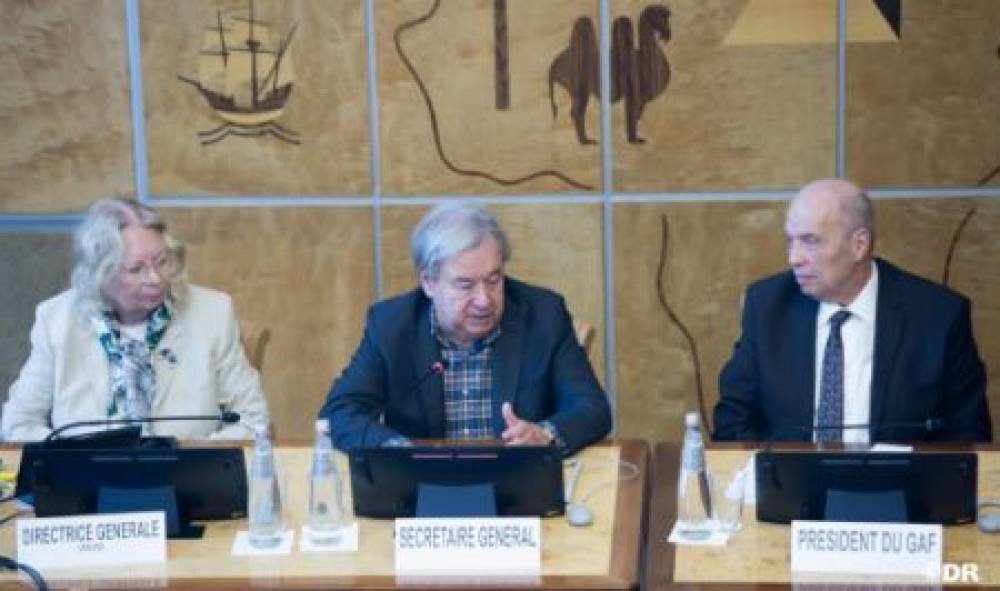 Le Maroc préside une réunion du Groupe des Ambassadeurs francophones à Genève, avec comme invité d'honneur le SG de l’ONU