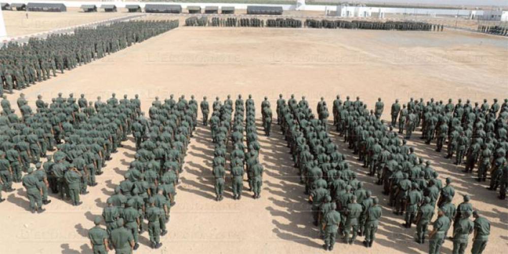 Benslimane : Lancement de la formation du 40e contingent du service militaire