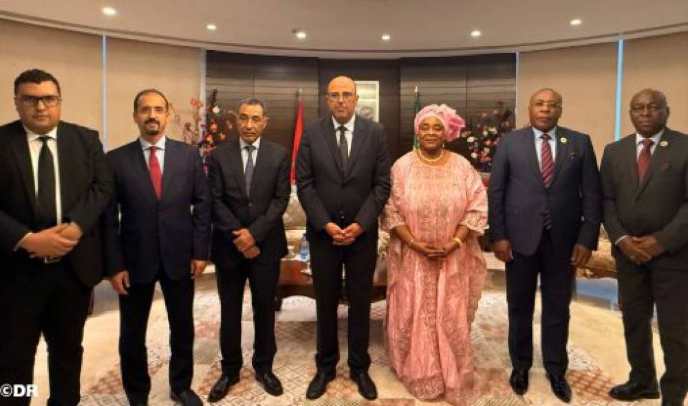 Mohamed Ould Errachid s’entretient avec la présidente du Sénat équato-guinéen