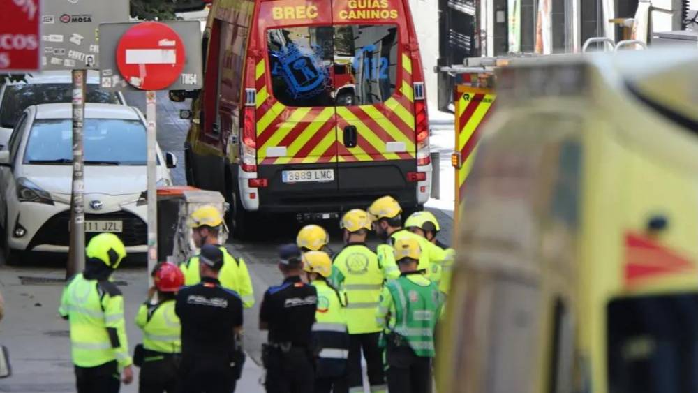 Espagne : quatre disparus et une dizaine de blessés dans l’effondrement d’un immeuble à Madrid