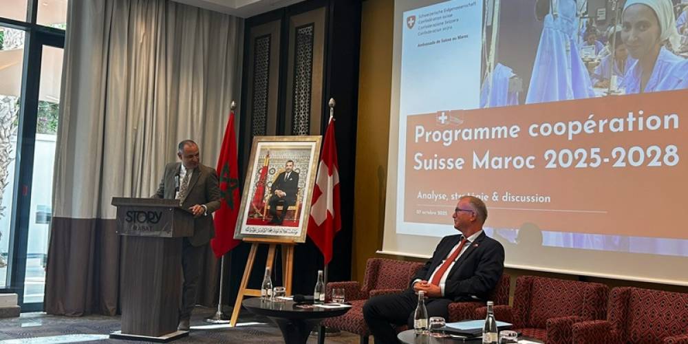 Maroc-Suisse : Lancement du nouveau programme de coopération 2025-2028