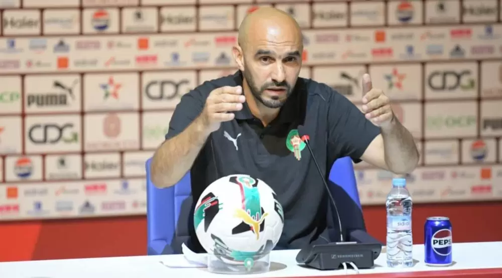 Walid Regragui : l’amical face au Bahreïn a permis de mettre le doigt sur nos lacunes