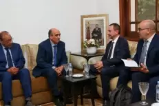 Le président du CORCAS reçoit une délégation de l'intergroupe parlementaire italien de "Soutien à l'initiative d'Autonomie au Sahara"