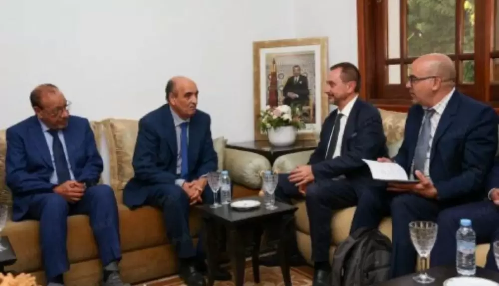 Le président du CORCAS reçoit une délégation de l'intergroupe parlementaire italien de "Soutien à l'initiative d'Autonomie au Sahara"