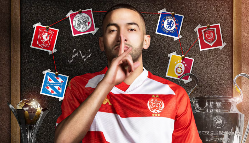 Wydad de Casablanca: Hakim Ziyech ne sera finalement pas présenté lors du derby