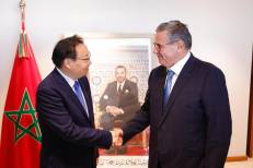 Maroc-Chine : Aziz Akhannouch reçoit une délégation d'opérateurs économiques chinois