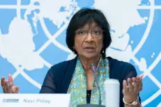La Nobel de la paix Navi Pillay, infatigable défenseure des droits humains