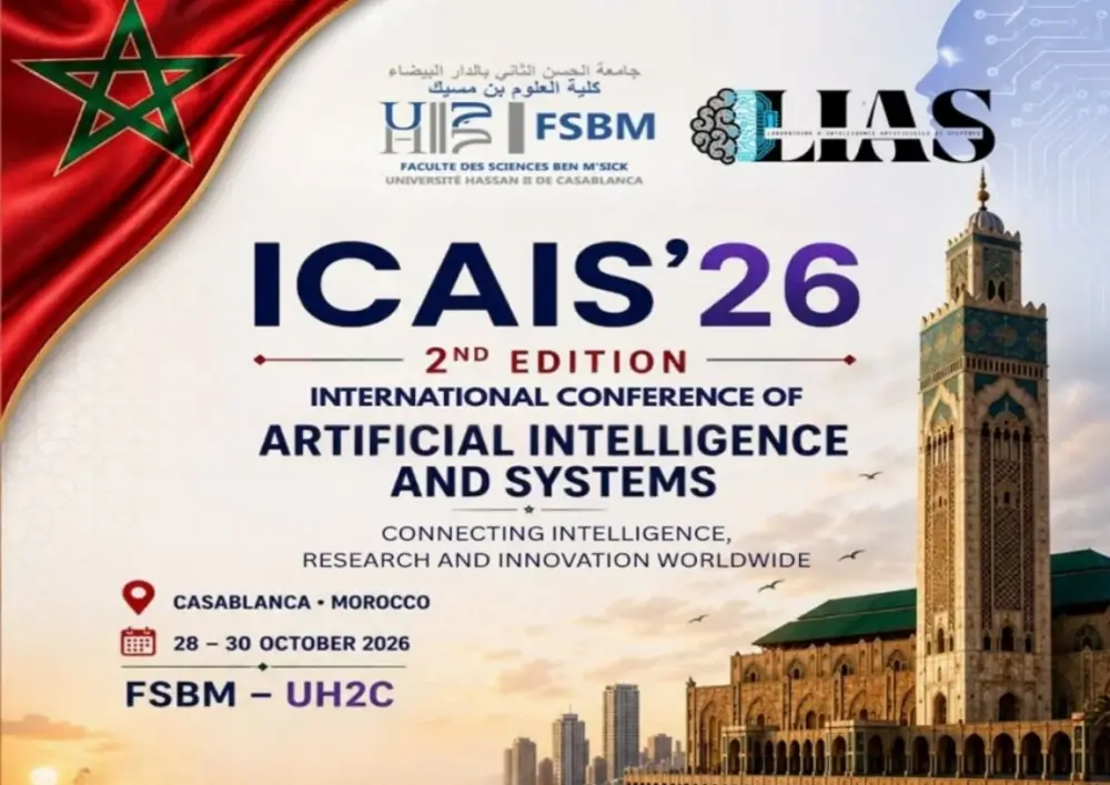 Intelligence artificielle : Casablanca accueille plus de 170 contributions scientifiques lors de l’ICAIS 2026