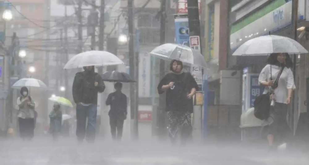 Japon : Record de pluie à Tokyo avec 37 jours consécutifs
