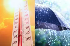 Bulletin d'alerte météo : vague de chaleur et averses orageuses avec risque de grêle et de rafale de vent sous orages de jeudi à dimanche