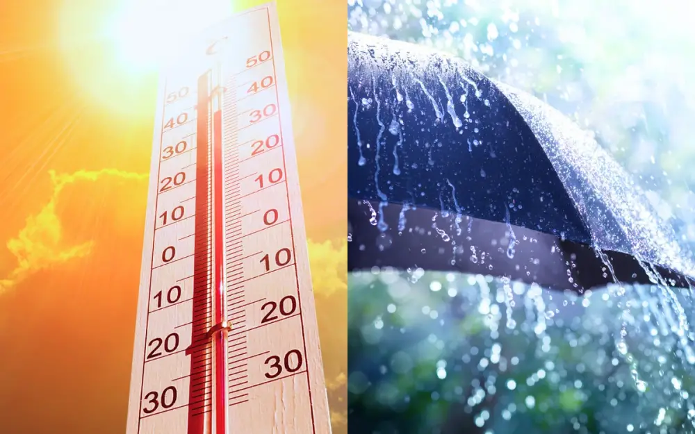 Bulletin d'alerte météo : vague de chaleur et averses orageuses avec risque de grêle et de rafale de vent sous orages de jeudi à dimanche