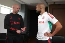Ten Hag révèle avoir voulu garder Sofyan Amrabat à Manchester United