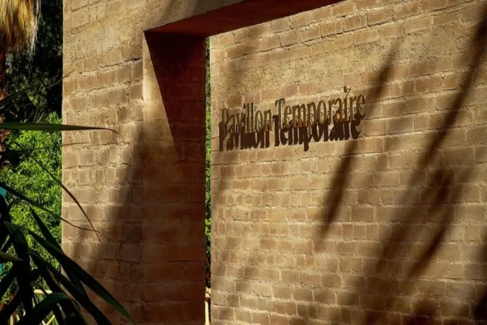 Marrakech: le Jardin Majorelle inaugure son deuxième pavillon temporaire
