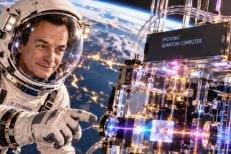 Un ordinateur quantique a fonctionné dans l'espace !