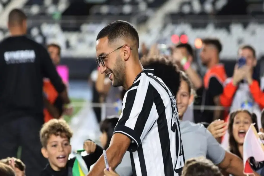 Effet Ziyech : Botafogo prend d'assaut le marché marocain, plus de 262 000 nouveaux abonnés