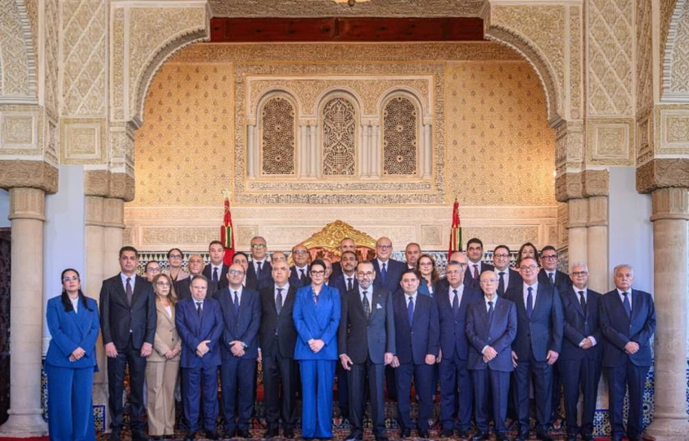 SM le Roi préside la cérémonie de nomination des membres du nouveau gouvernement
