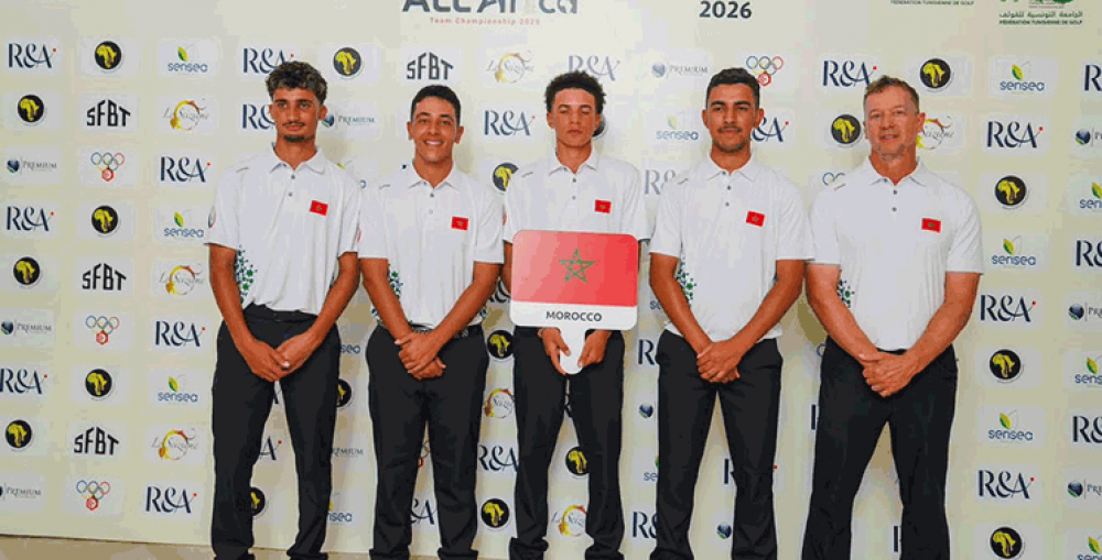 Golf : le Maroc en argent par équipe à l’All Africa Team Championship 2026