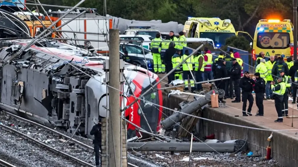 Espagne : au moins dix morts dans une collision entre deux trains