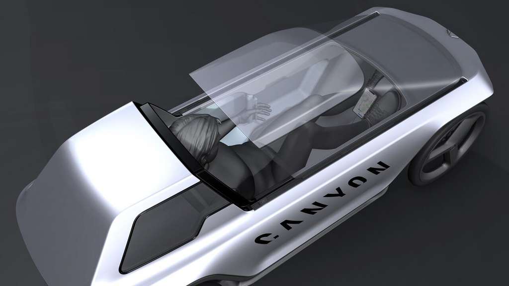 Canyon dévoile un étonnant concept de vélomobile à assistance électrique