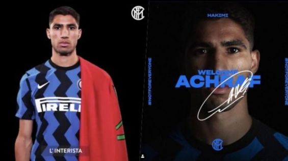 Pour son arrivée à l’Inter de Milan, Achraf Hakimi se voit offrir un spot vidéo