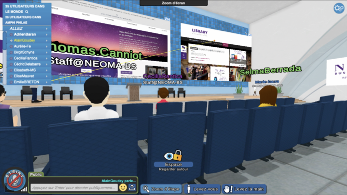 NEOMA Business School ouvre le premier campus numérique en Europe en partenariat avec Laval Virtual