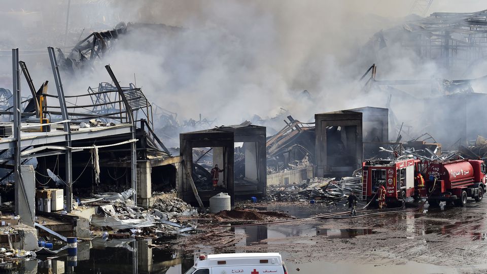 L'incendie au port de Beyrouth a décimé une partie de l'aide humanitaire