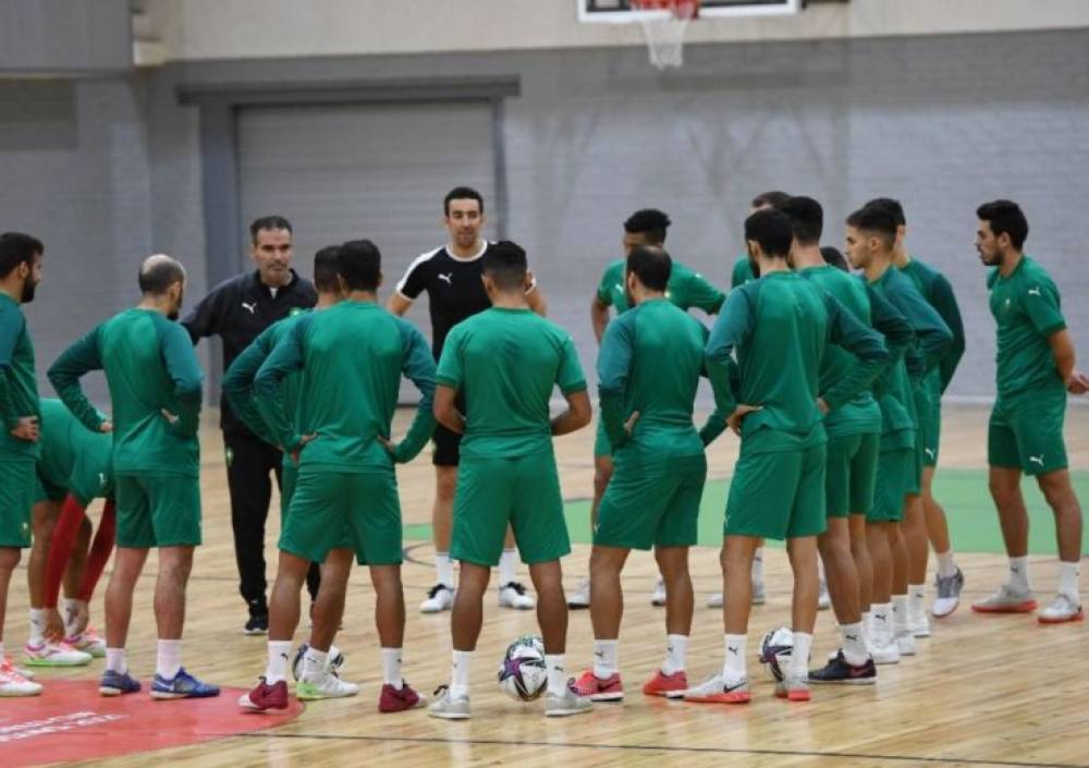 Futsal : le Maroc prêt pour les 8es de finale face au Venezuela